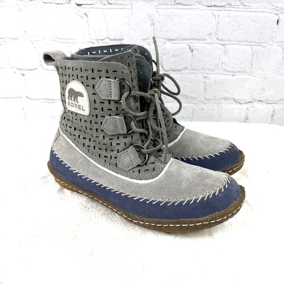 🚫🚫SOLD!🚫 |•SOREL•| Joplin Leather Suede Waterproof Winter Boots - Picture 3 of 16